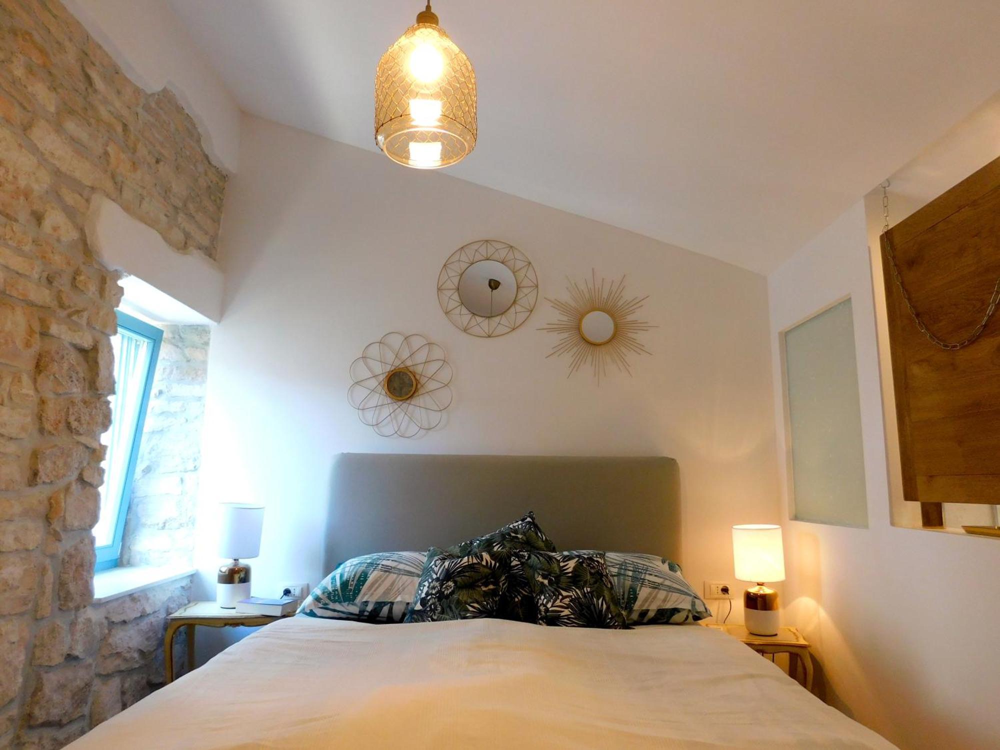 Bezauberndes Steinhaus Mit Garten In Der Altstadt Von Rovinj Bagian luar foto
